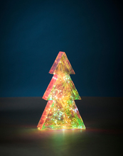 Juletræ hologram 50 LED H35 cm